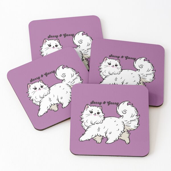 Item preview, Sassy and Gassy Cat designed and sold by KilkennyCat Art.