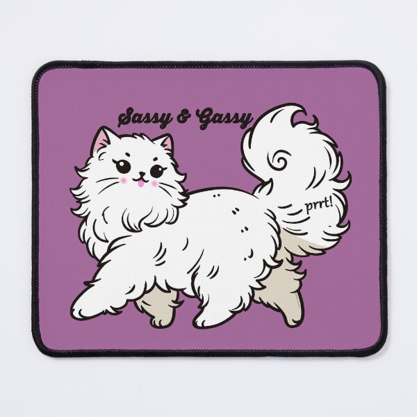 Item preview, Sassy and Gassy Cat designed and sold by KilkennyCat Art.
