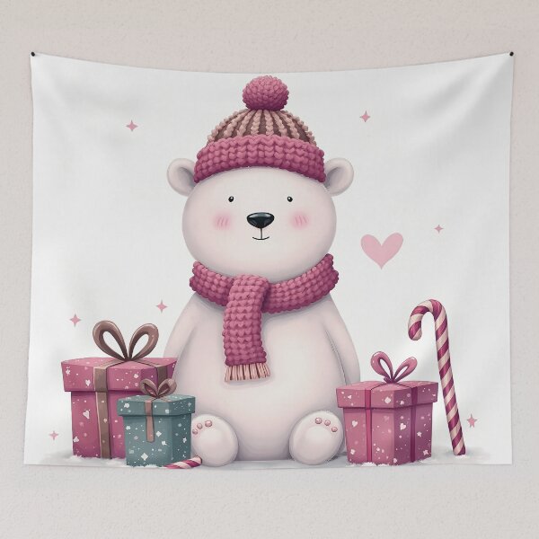 Item preview, Winter Polar Bear Surprise designed and sold by Karaburmagirl.
