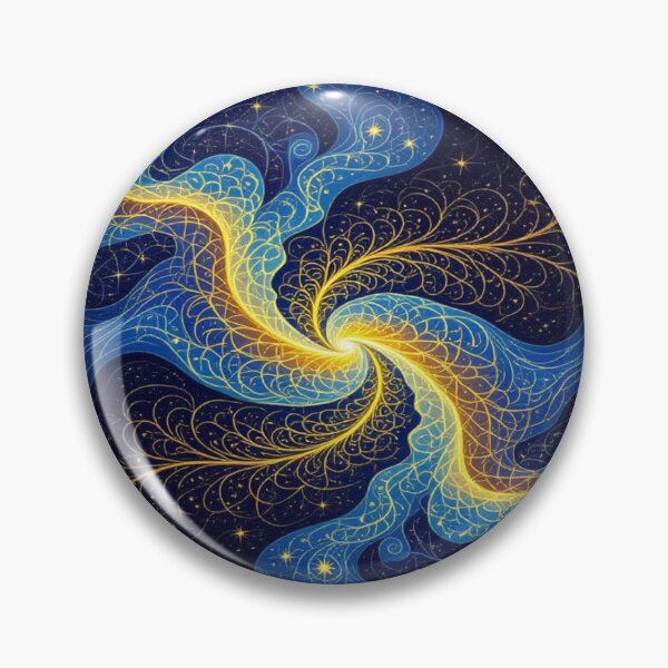 Item preview, Cosmic Flow in van Gogh Style – Spirals of Light, Energy & Emotion for Galactic Dreamers designed and sold by FotoworldEdel.