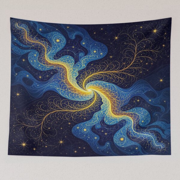 Item preview, Cosmic Flow in van Gogh Style – Spirals of Light, Energy & Emotion for Galactic Dreamers designed and sold by FotoworldEdel.