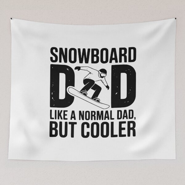 Item preview, Snowboard Dad Like a Normal Dad but Cooler designed and sold by Frank Ring.