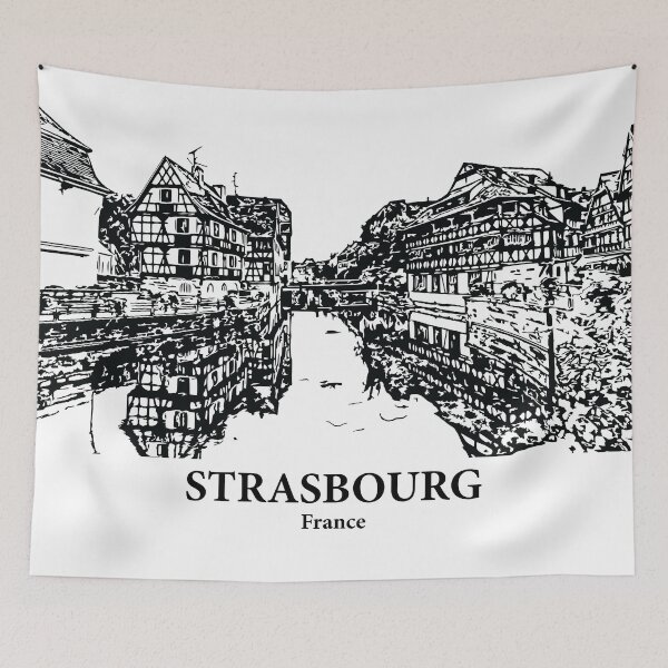 Item preview, Strasbourg - France designed and sold by Lakeric Cityscapes.