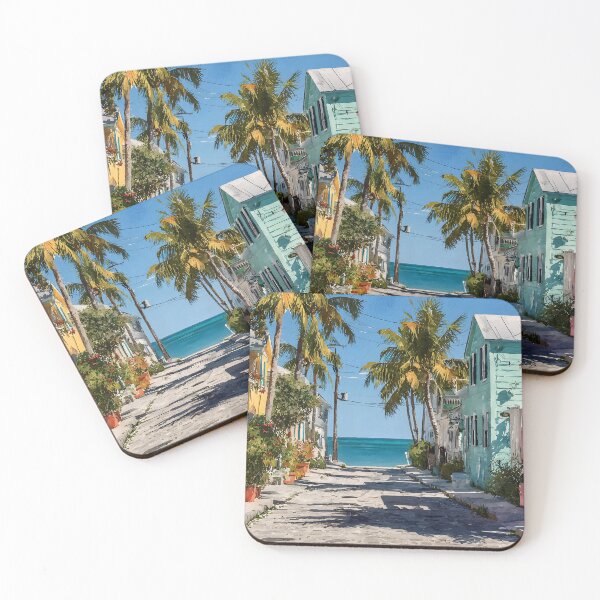 Item preview, Lush Palm Street Scene in Key West Florida designed and sold by daila70.