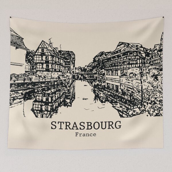 Item preview, Strasbourg - France designed and sold by Lakeric Cityscapes.