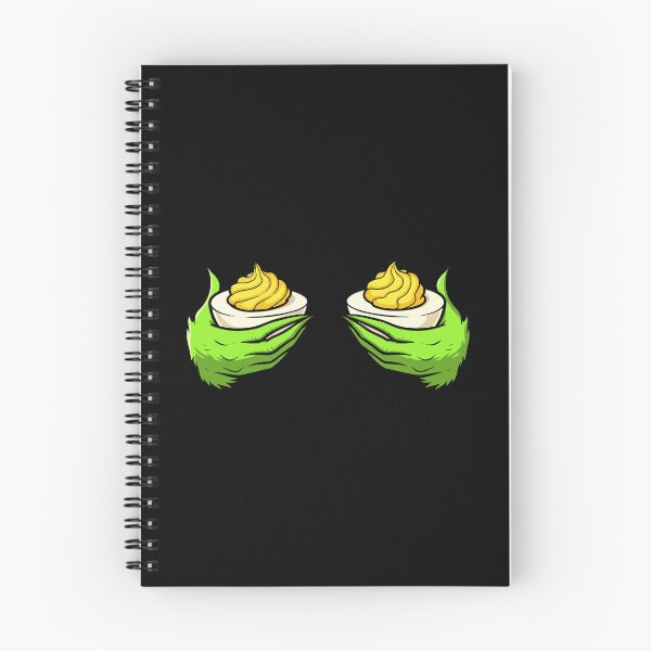 Item preview, Grinch Hands Holding Fun Festive Deviled Eggs designed and sold by MotivaChic.