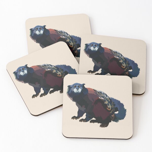 Item preview, S is for Saddleback Tamarin, Saddleback Tamarin | Primate Lover & Wildlife Art Design designed and sold by PrettylittlepastelUk.