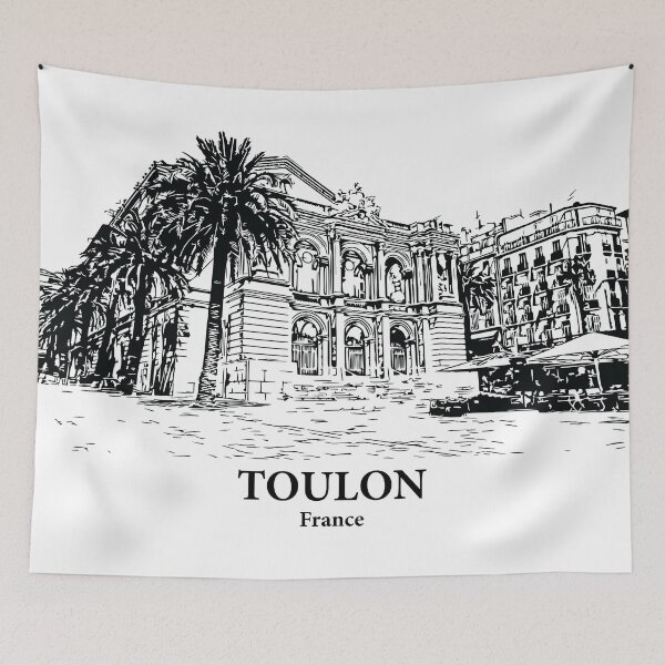 Item preview, Toulon - France designed and sold by Lakeric Cityscapes.