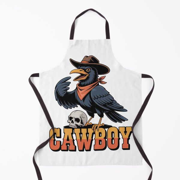 Item preview, CAWBOY – Raven Cowboy Skull designed and sold by graphic-genie.