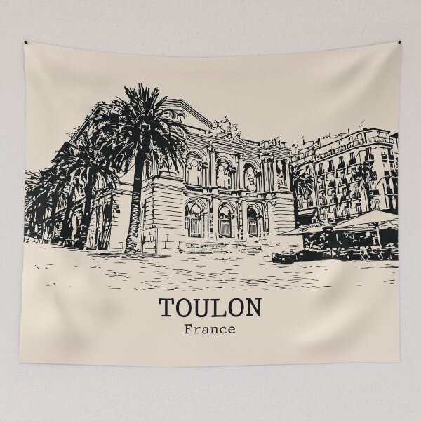 Item preview, Toulon - France designed and sold by Lakeric Cityscapes.