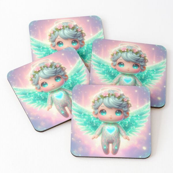 Item preview, Mint Circuit Cherub designed and sold by DreamArt Creations.
