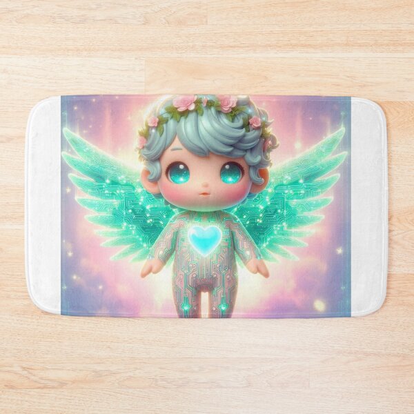 Item preview, Mint Circuit Cherub designed and sold by DreamArt Creations.