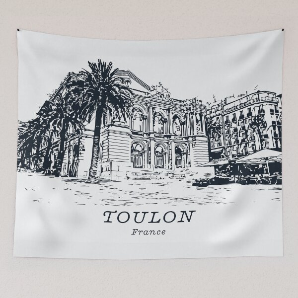 Item preview, Toulon - France designed and sold by Lakeric Cityscapes.