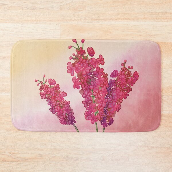 Item preview, Floral Illustration Pink Hydrangeas designed and sold by Mel-Mas-Stoband.