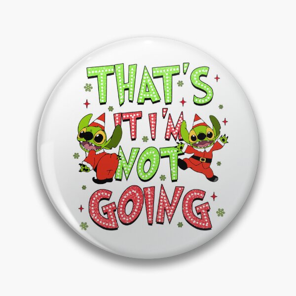 Item preview, That's It I'm Not Going Funny Christmas Quote | Grumpy Holiday Mood Design | Anti-Social Xmas Party Tee designed and sold by Krasnovaovaova.