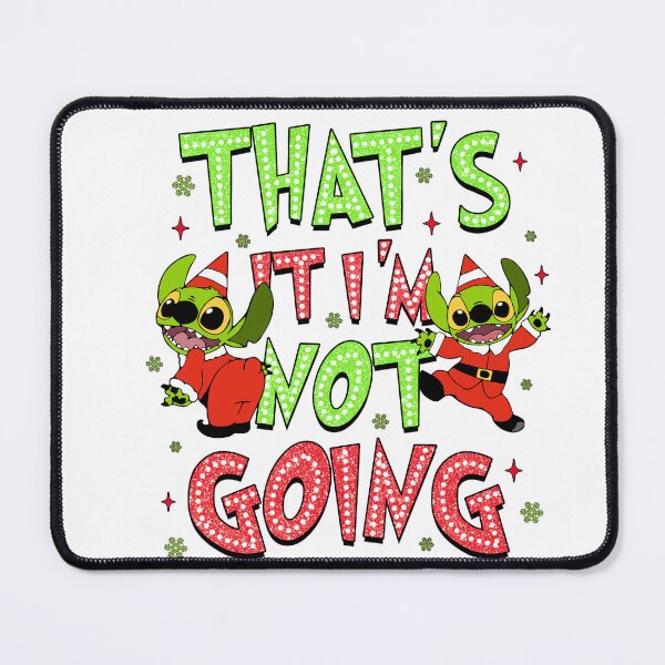Item preview, That's It I'm Not Going Funny Christmas Quote | Grumpy Holiday Mood Design | Anti-Social Xmas Party Tee designed and sold by Krasnovaovaova.