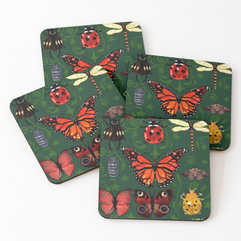 Item preview, Coasters (Set of 4) designed and sold by caitashaispuro.