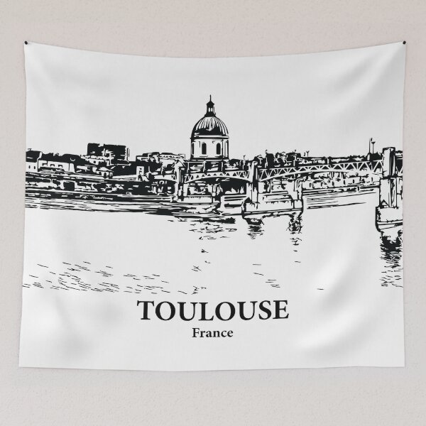 Item preview, Toulouse - France designed and sold by Lakeric Cityscapes.