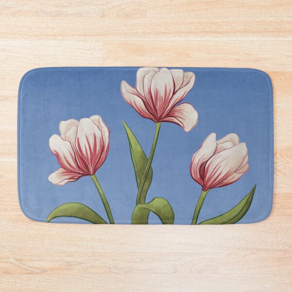Item preview, Floral Illustration White Tulips designed and sold by Mel-Mas-Stoband.