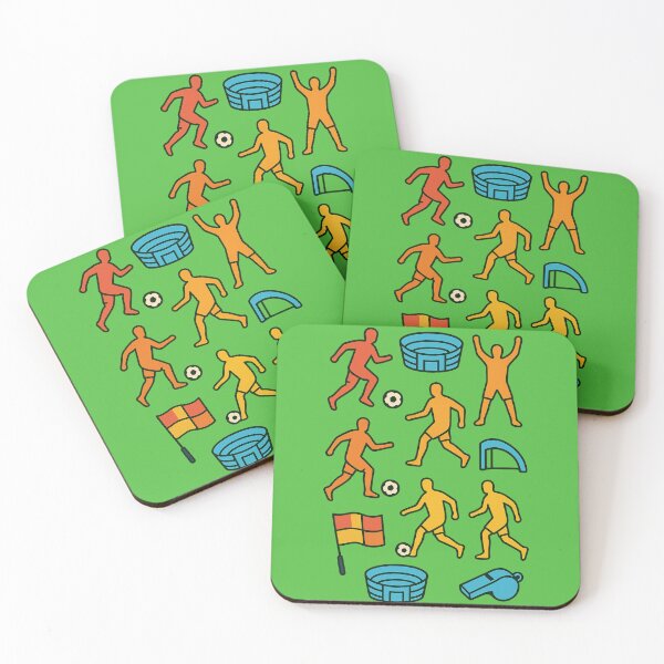 Item preview, Simple soccer iconography: players and referees  designed and sold by Moonshroomarts.