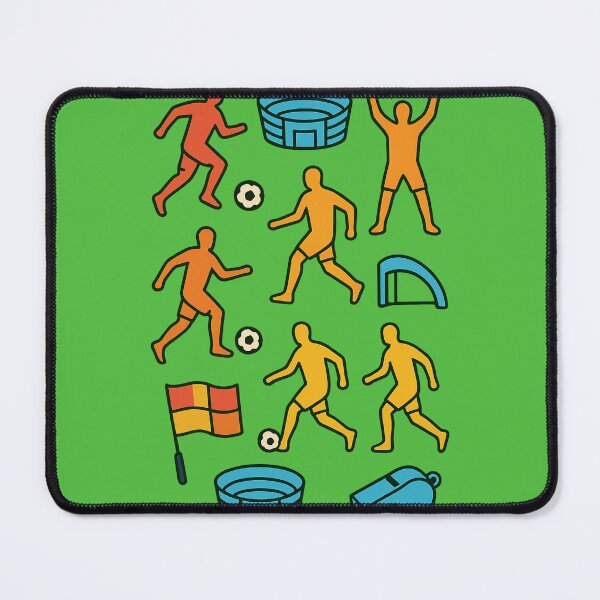 Item preview, Simple soccer iconography: players and referees  designed and sold by Moonshroomarts.