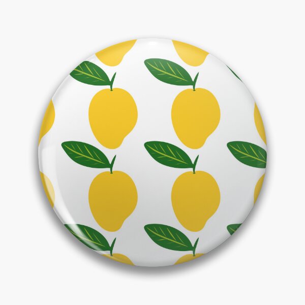 Item preview, Patrón de mango amarillo designed and sold by SmallDart Creations.