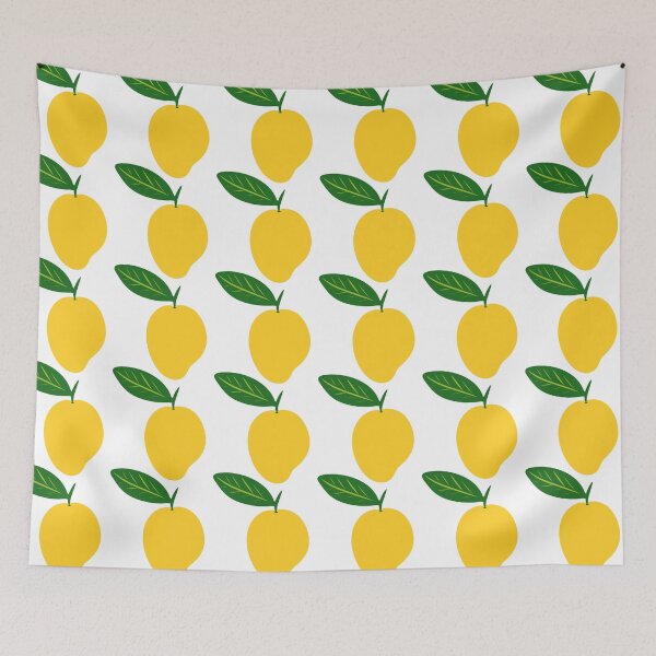 Item preview, Yellow Mango pattern designed and sold by SmallDart Creations.