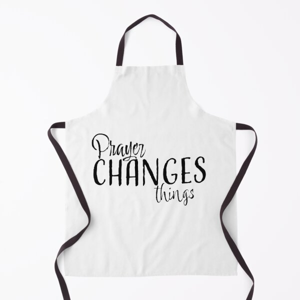 Item preview, Prayer Changes Things – Christian Faith Typography T-Shirt Design designed and sold by CrossCrafted.