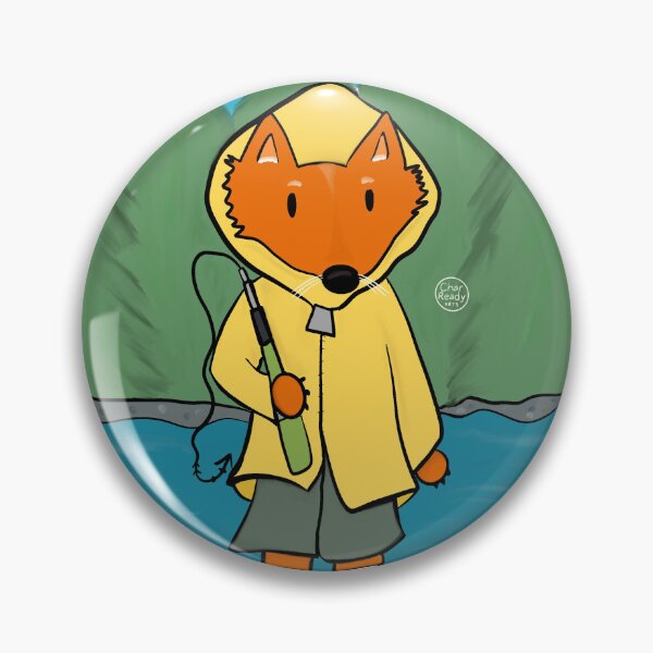 Item preview, Fisherman Fox designed and sold by charreadyarts1.