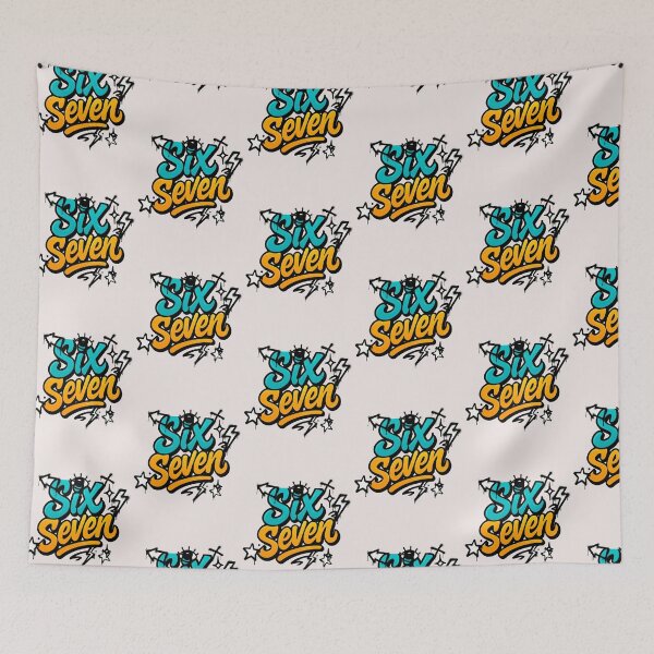 Item preview,  Meme 67 Six Seven Internet Meme for Kids designed and sold by erozzz.