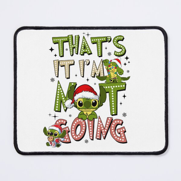Item preview, That's It I'm Not Going Funny Christmas Quote | Grumpy Holiday Mood Design | Anti-Social Xmas Party Tee designed and sold by Krasnovaovaova.