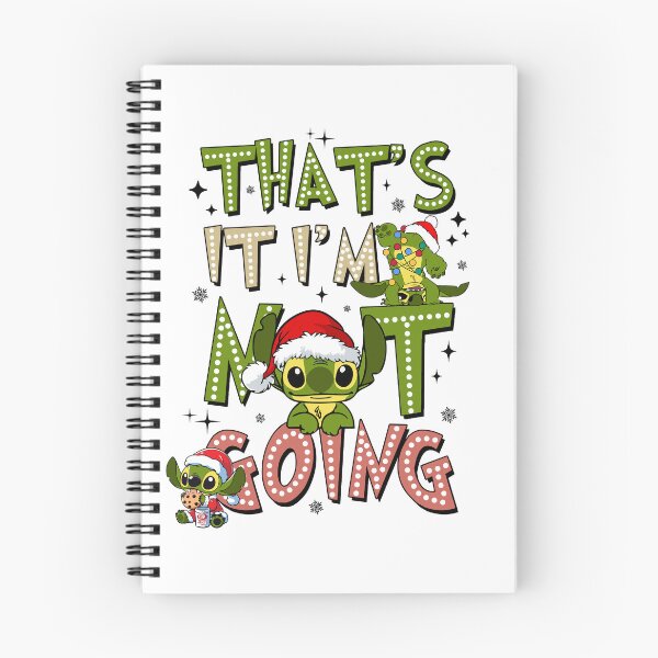 Item preview,  That's It I'm Not Going Funny Christmas Quote | Grumpy Holiday Mood Design | Anti-Social Xmas Party Tee designed and sold by Krasnovaovaova.