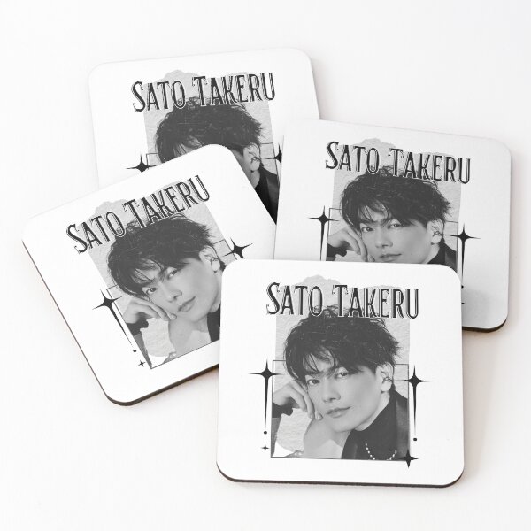 Item preview, Takeru Satoh (佐藤 健) Japanese Actor Jdrama Japan Entertainment Scrapbook Collage Cozy Y2K Vintage Design designed and sold by HELL0WBELLO.
