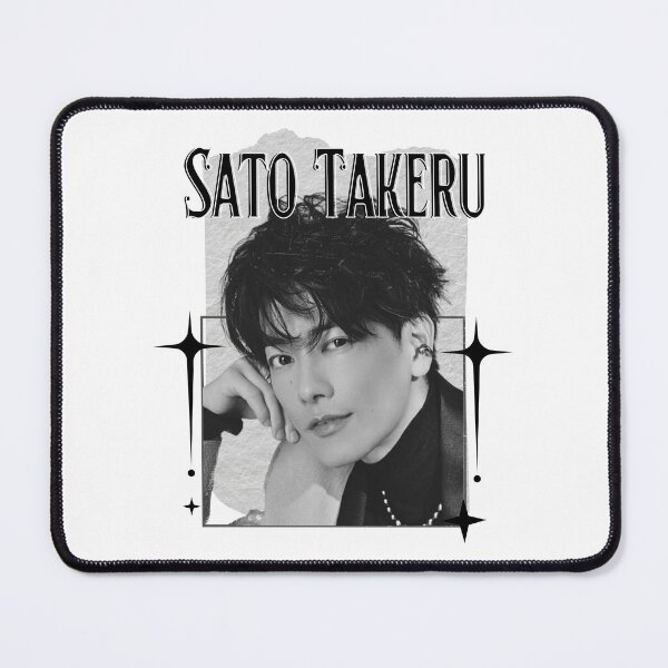 Item preview, Takeru Satoh (佐藤 健) Japanese Actor Jdrama Japan Entertainment Scrapbook Collage Cozy Y2K Vintage Design designed and sold by HELL0WBELLO.