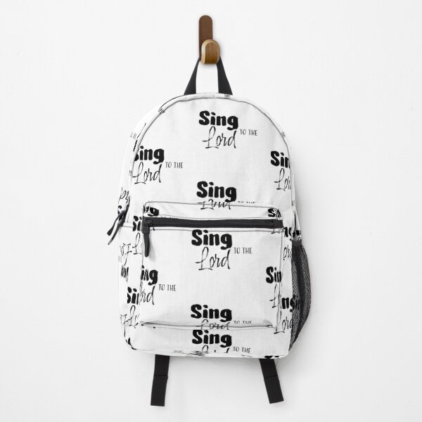 Item preview, Sing To The Lord – Christian Faith Typography T-Shirt Design designed and sold by CrossCrafted.