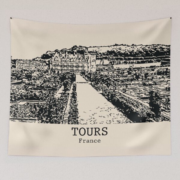 Item preview, Tours - France designed and sold by Lakeric Cityscapes.