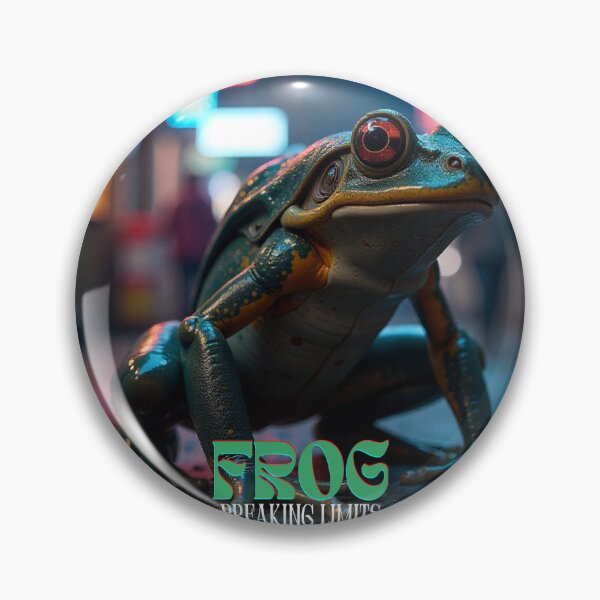 Item preview, Dark Ninja Frog - Breaking Limits designed and sold by VeaseTuanis.