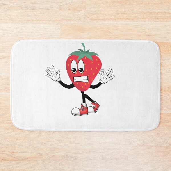 Item preview, Strawberry Mascot in Sneakers designed and sold by Krfto.