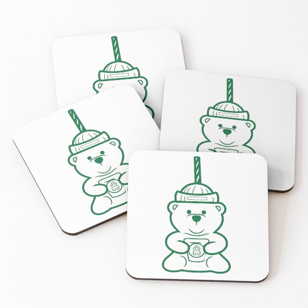 Item preview, Green Bearista Bear Mug  designed and sold by The Royal Smunch.