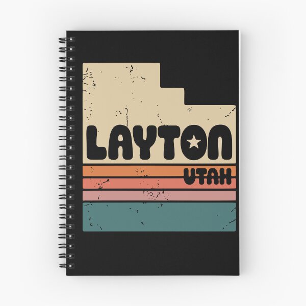 Item preview, Retro Layton Utah State Outline Vintage Stripes designed and sold by Lora Art.