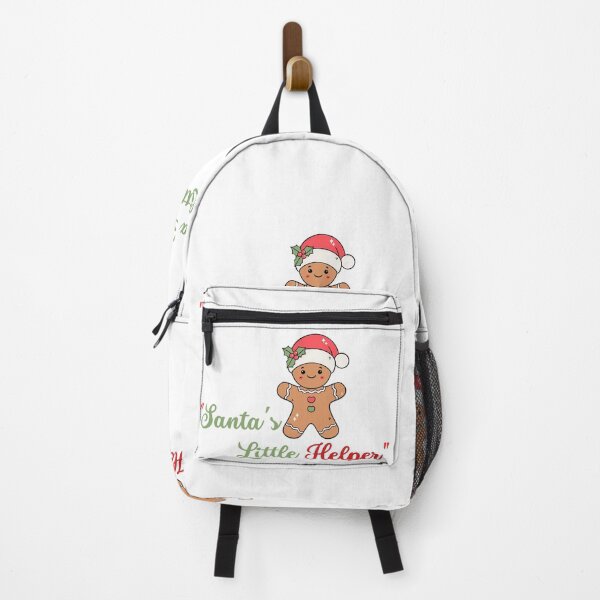 Item preview, Cute Gingerbread Man with Santa Hat - Santa's Little Helper designed and sold by AivoraWear.
