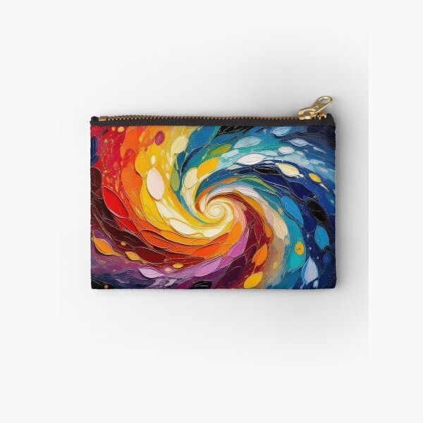 Item preview, Spiral Leaves in Motion – van Gogh Style meets Cosmic Flow for Dreamers & Color Poets designed and sold by FotoworldEdel.