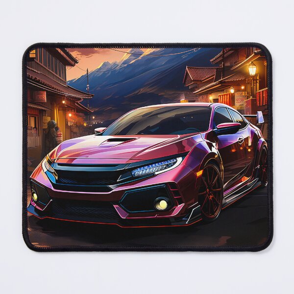 Item preview, Turbo Hot Hatch On Scenic Mountain Street designed and sold by RevUpDesign.