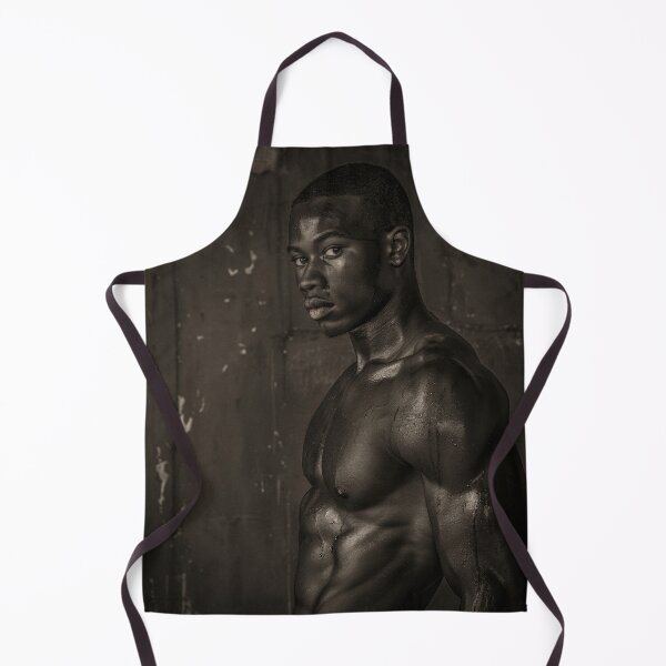 Item preview, Artistic Black Male Bodybuilder Photo designed and sold by Atlas Kai.