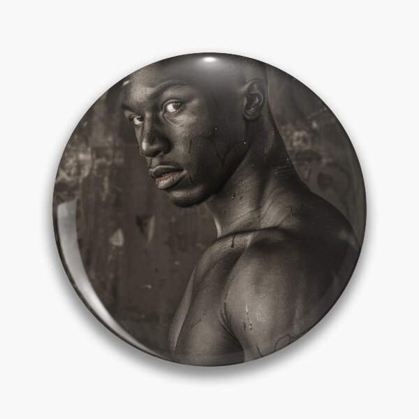 Item preview, Sexy Sweaty Black Male Photography designed and sold by Atlas Kai.