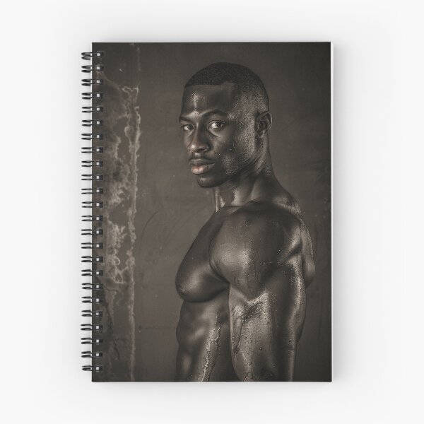 Item preview, African Man Portrait with Dramatic Shadows designed and sold by Atlas Kai.