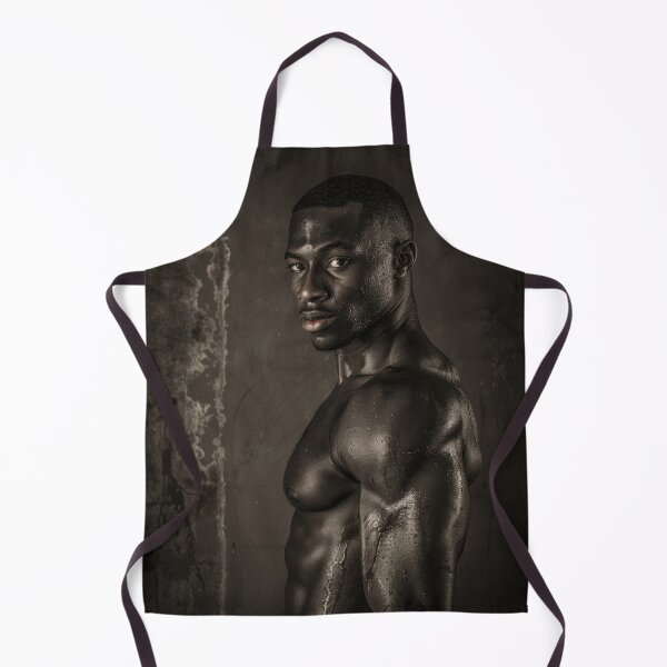 Item preview, African Man Portrait with Dramatic Shadows designed and sold by Atlas Kai.