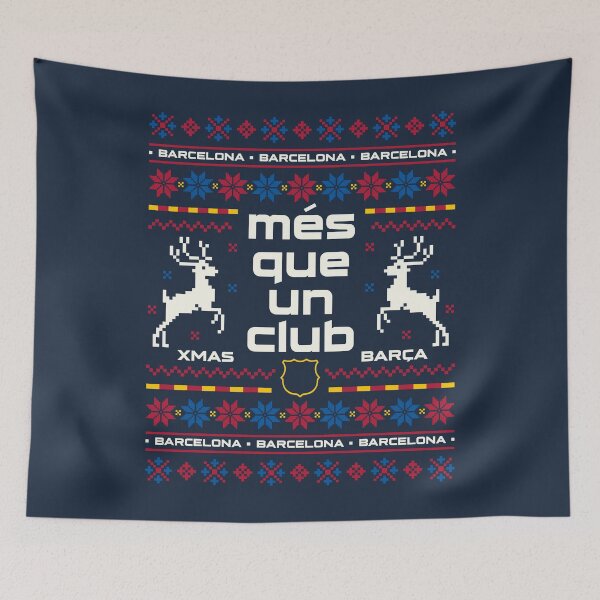 Item preview, FC Barcelona Christmas designed and sold by abihooper.