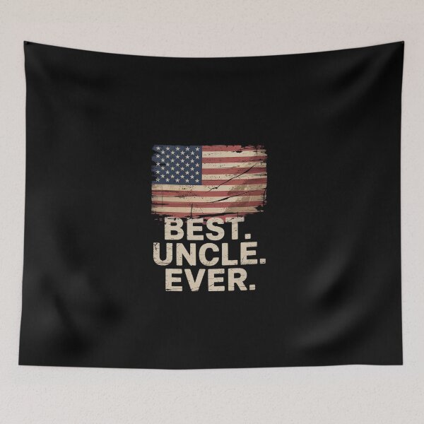 Item preview, Best Uncle Ever US American Flag for Uncle Men  designed and sold by EllinoKlemo.