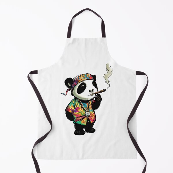 Item preview, 70'S Hippie Panda Smoking designed and sold by rolando-hines.